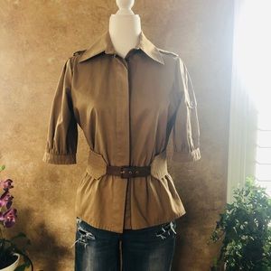 Valentino vintage Belted-Button up jacket